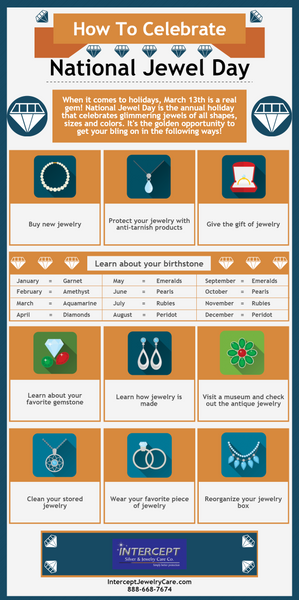 How To Celebrate National Jewel Day [Infographic]