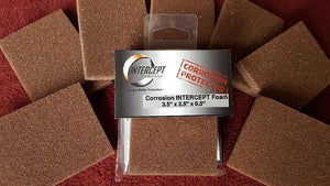 Intercept Foam™ - Anti Tarnish Pad Inserts - 2.5" x 3.5"