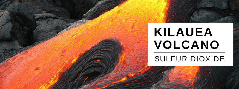 Kilauea Volcano | Sulphur Dioxide