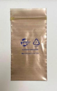 Anti-Tarnish Corrosion Intercept® 3"x5" Translucent zip-lock bag